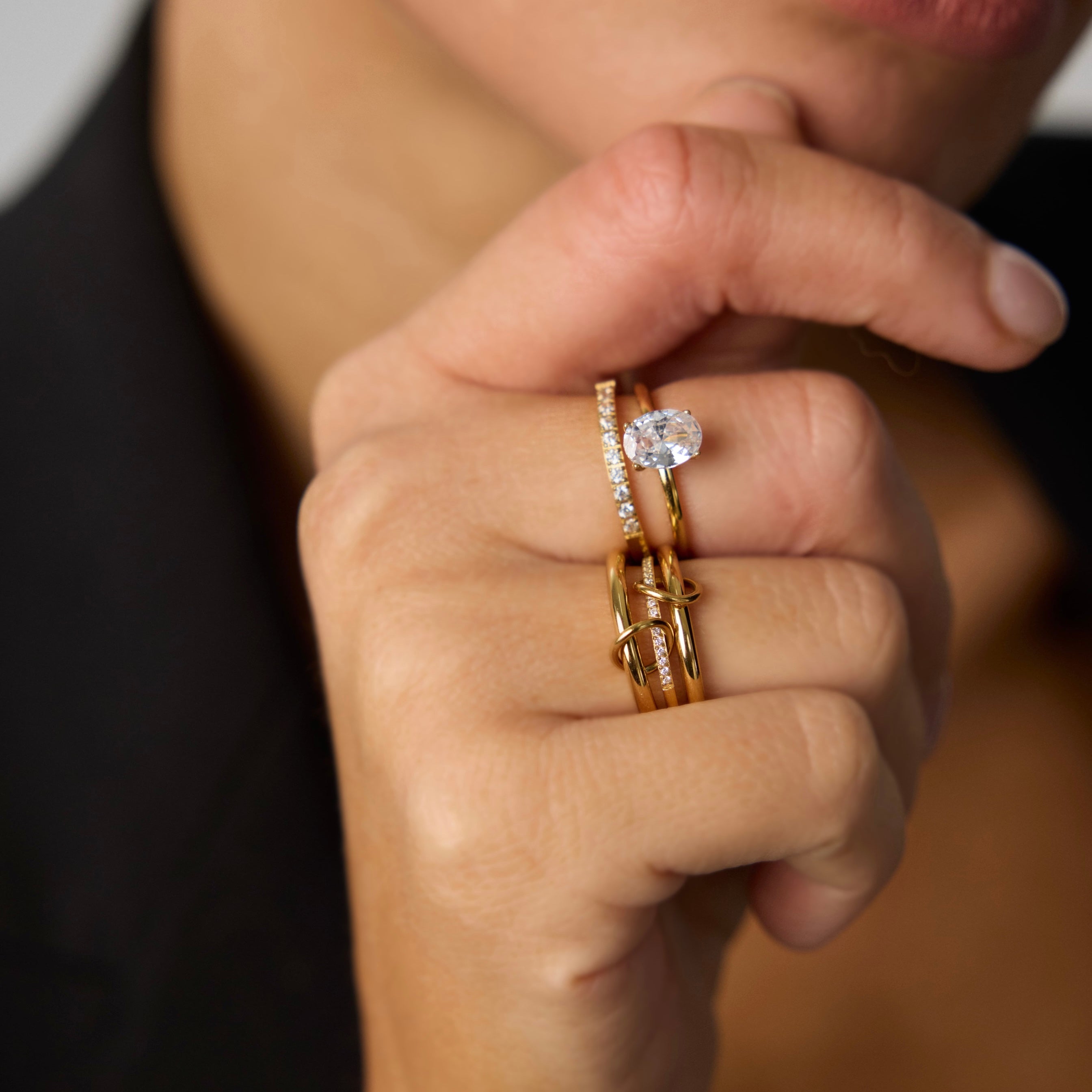 Zara Layered Ring