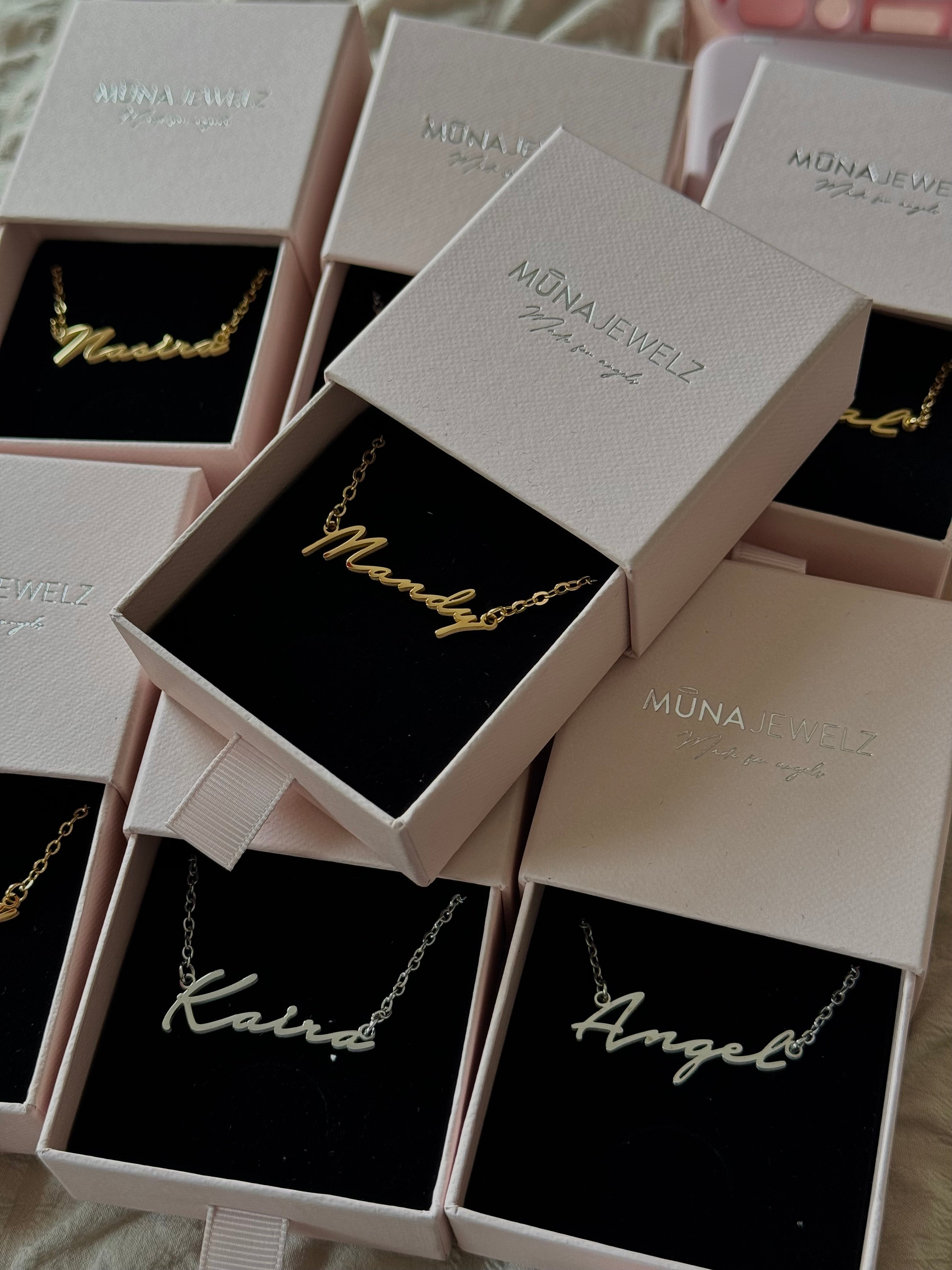 Signature Custom Name Necklace