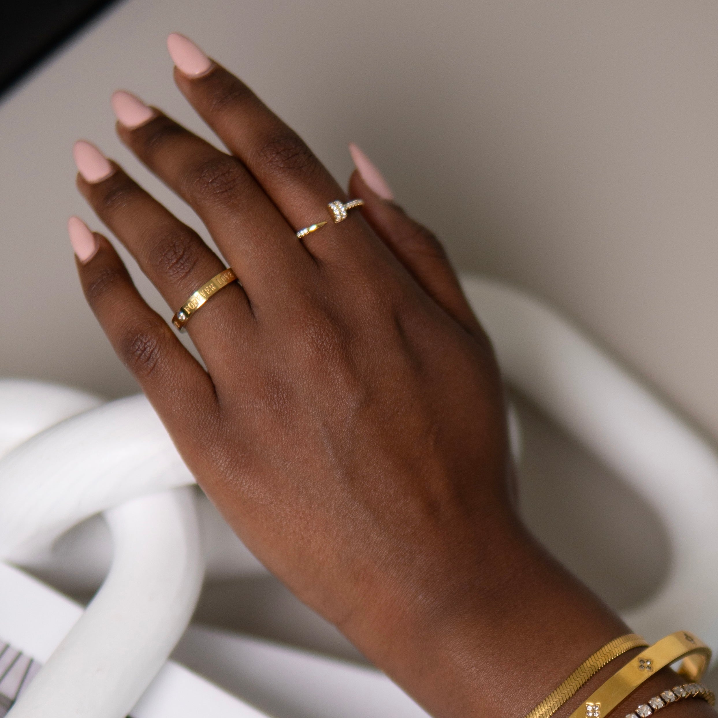 Adjustable Nail Ring