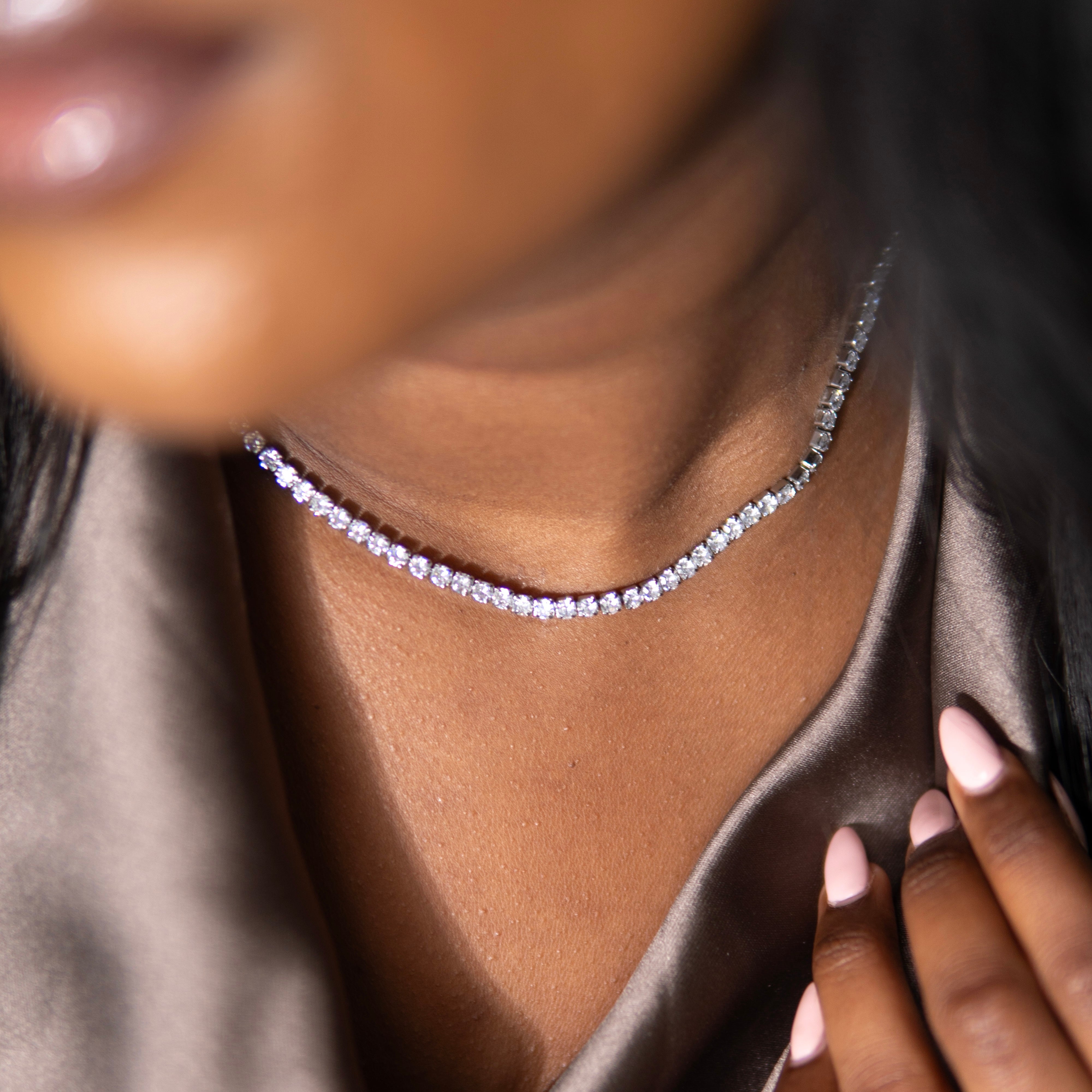 Lux Tennis Necklace