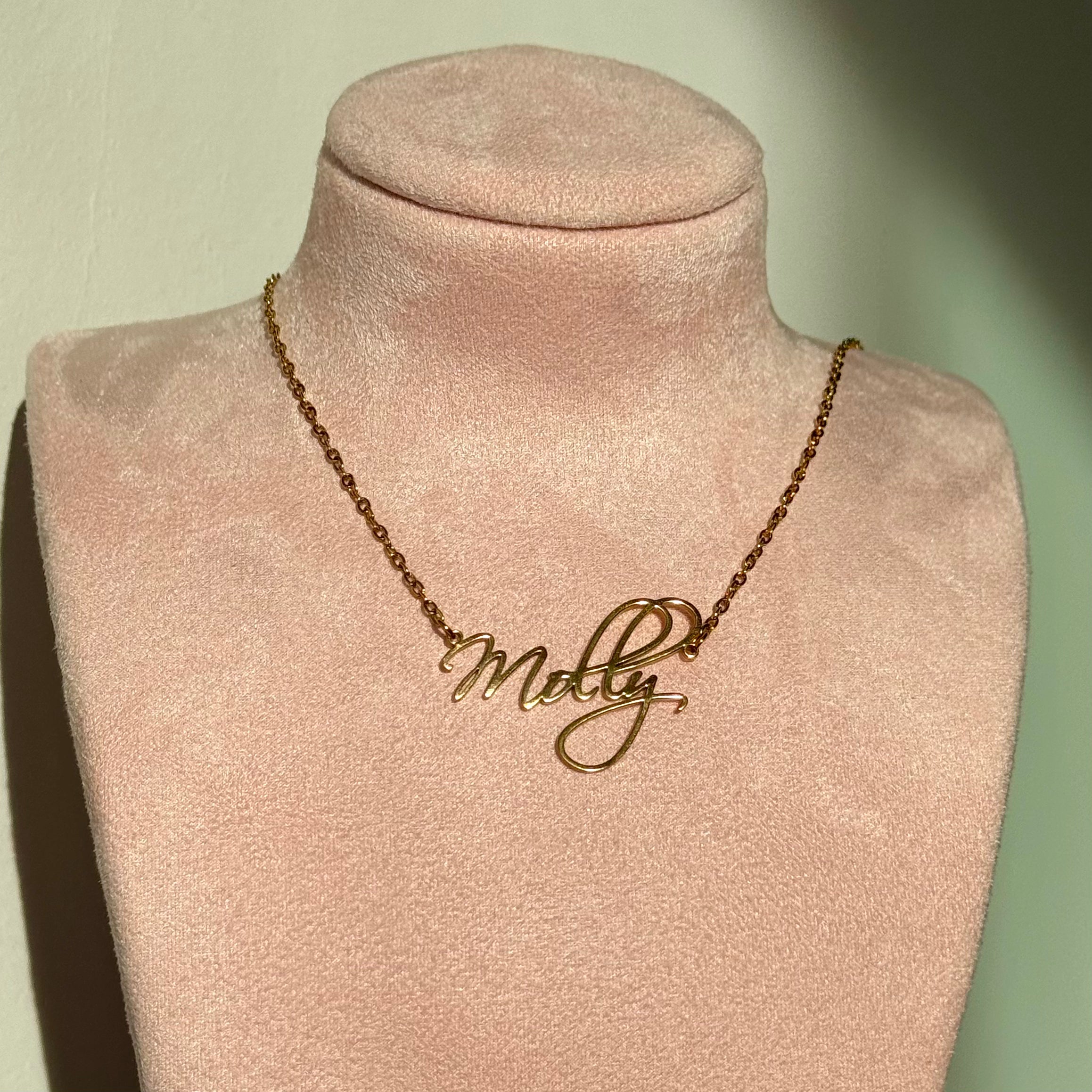 Cursive Custom Name Necklace