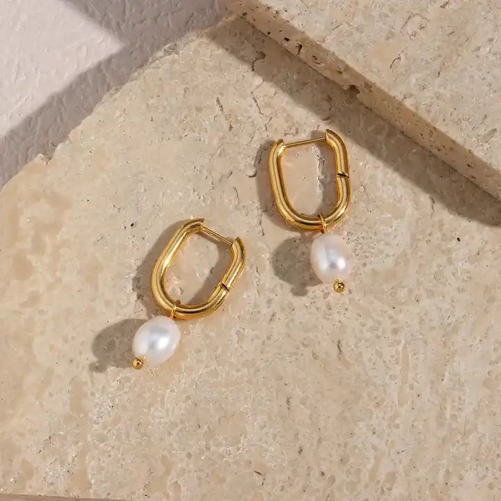 Natural Pearl Earrings