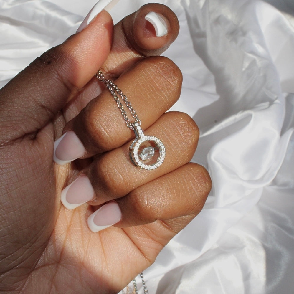 Dancing Queen 925 Silver Necklace