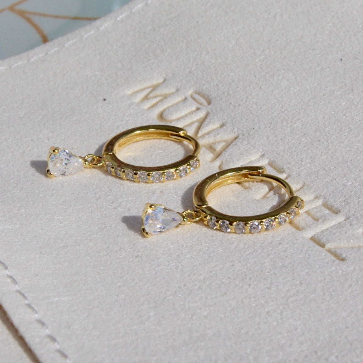Goddess 18k Gold Vermeil Earrings - Muna Jewelz Earrings