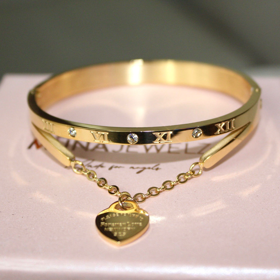 Forever love 18k bracelet - Muna Jewelz Gold