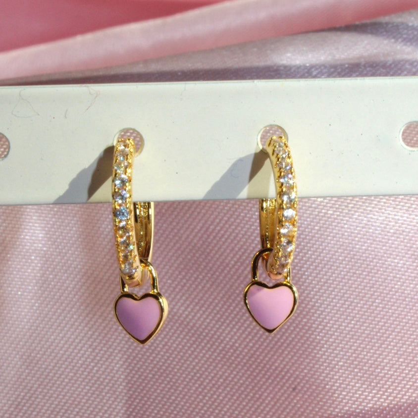 Flirt 925 Silver Huggies - Muna Jewelz Earrings