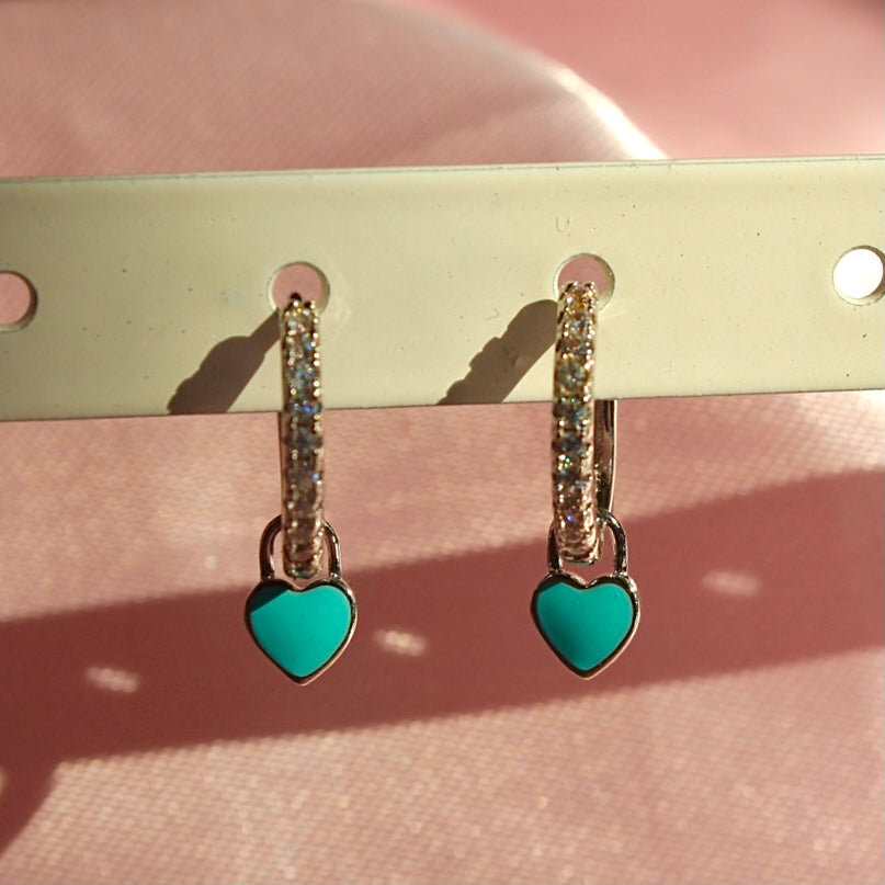 Flirt 925 Silver Huggies - Muna Jewelz Earrings