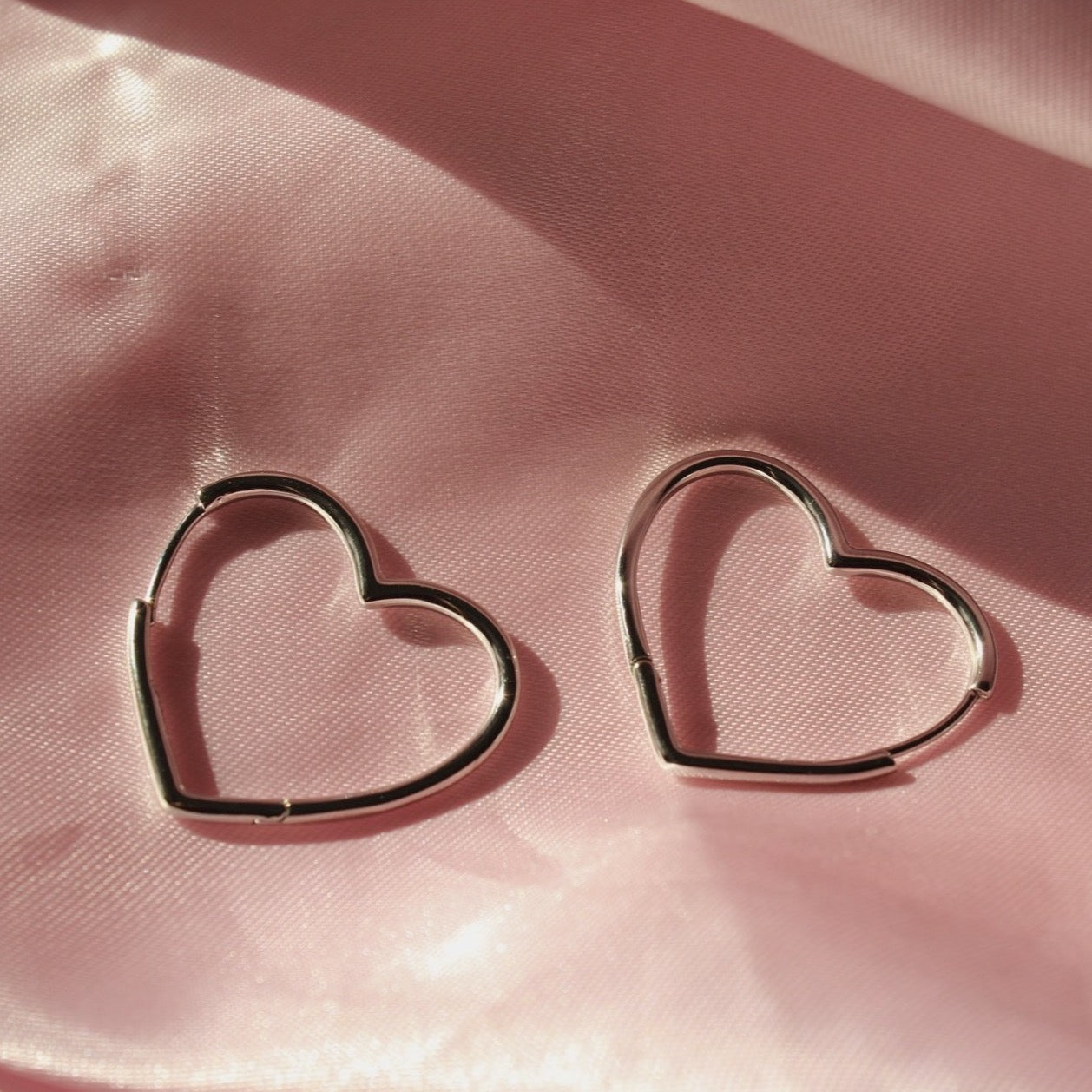 Babe 925 Silver Hoops - Muna Jewelz